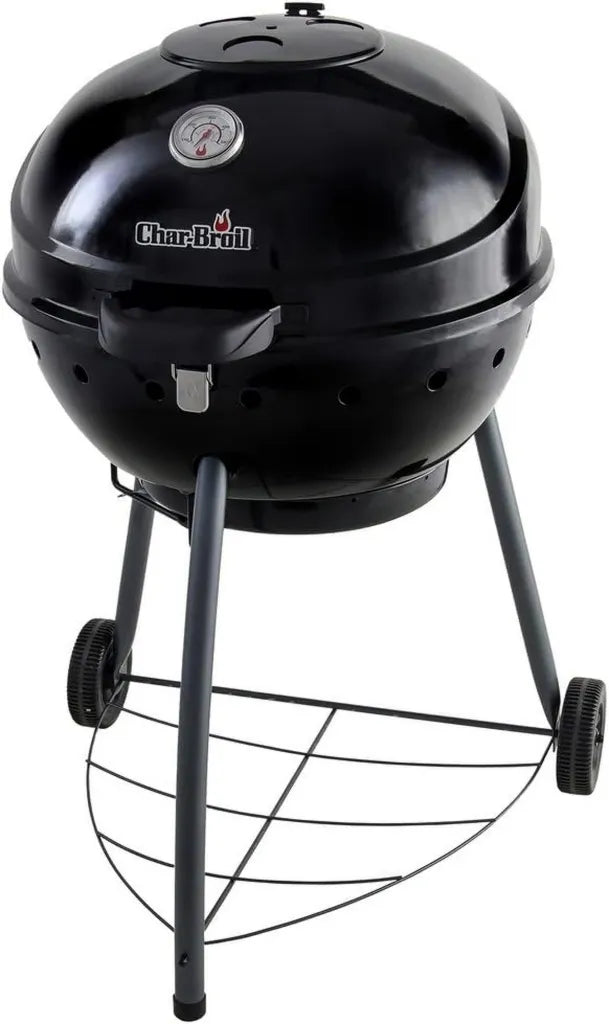 Grill węglowy Char-Broil Kettleman czarny, z regulacją temperatury