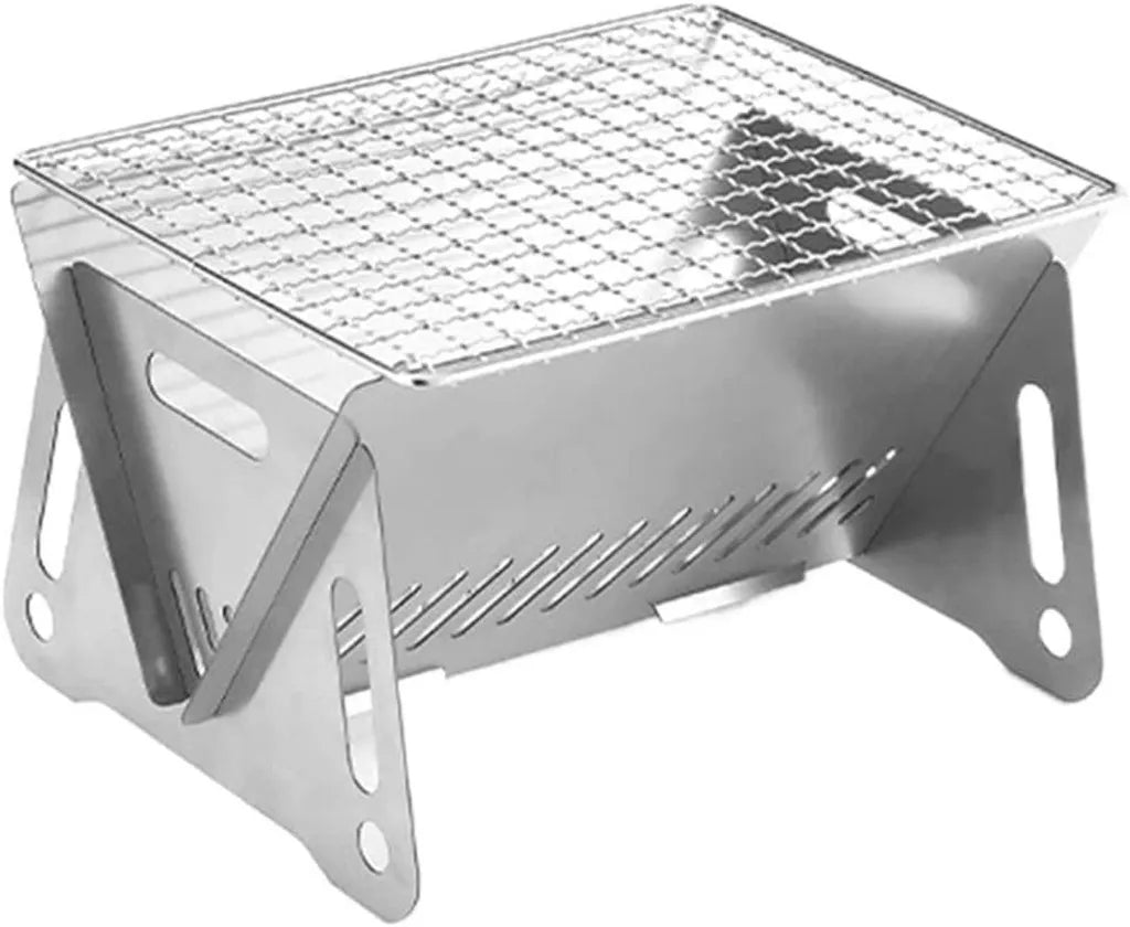 Przenośny grill gazowy wielofunkcyjny z dodatkową półką