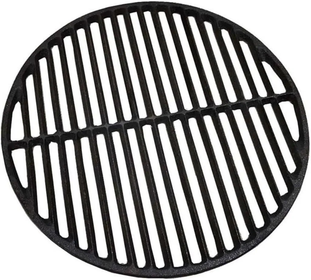 Żeliwny okrągły ruszt do grilla 38 cm, do grillów węglowych i gazowych