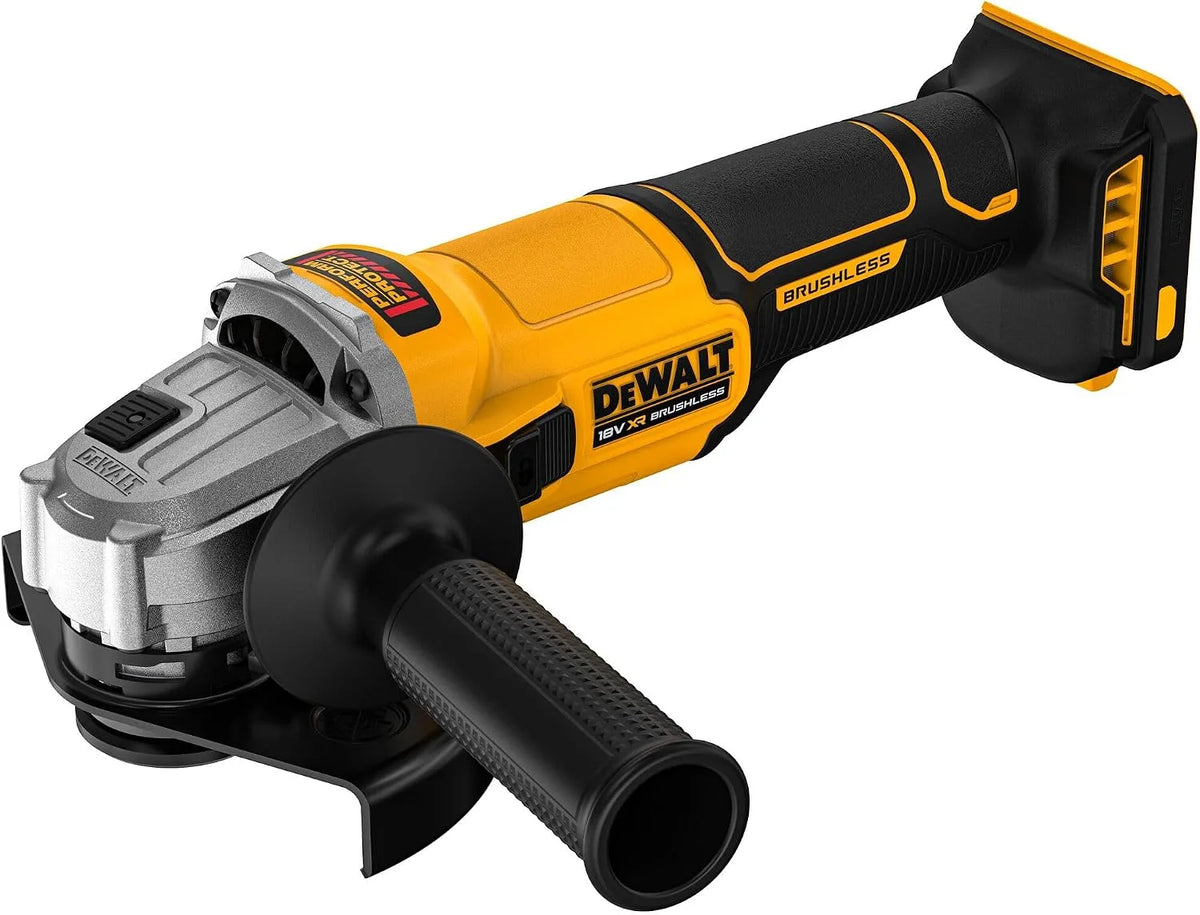 DeWalt 18V DCG407N-XJ Szlifierka kątowa – silnik bezszczotkowy, 125 mm