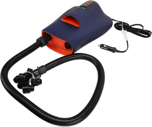 Przenośna elektryczna pompka powietrza 12V, 110W, 22 PSI z cyfrowym wyświetlaczem do deski SUP, kajaka, łodzi