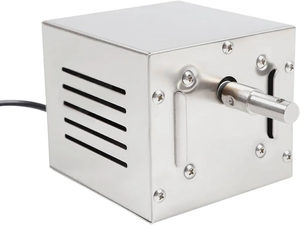 Elektryczny silnik do grilla obrotowego 25 W, stal nierdzewna, do 60 kg