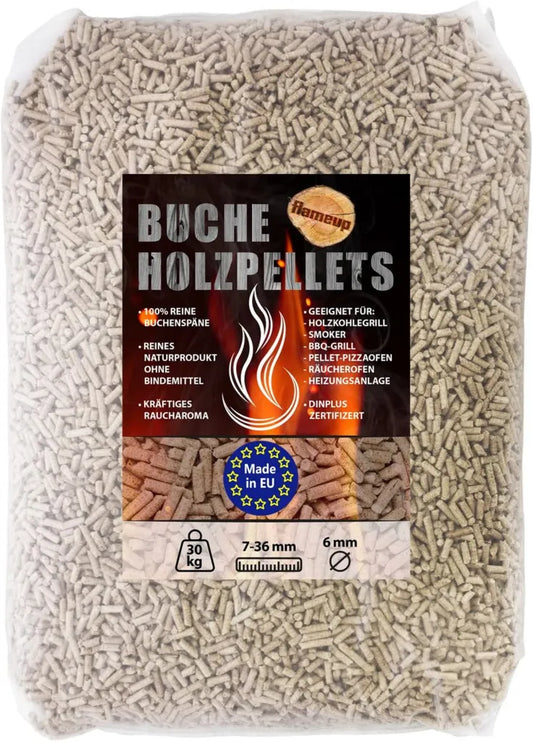 Pellet bukowy do grillów i wędzarni 30 kg