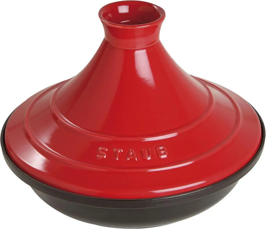 Staub Tajine Żeliwo Czerwony 28 cm