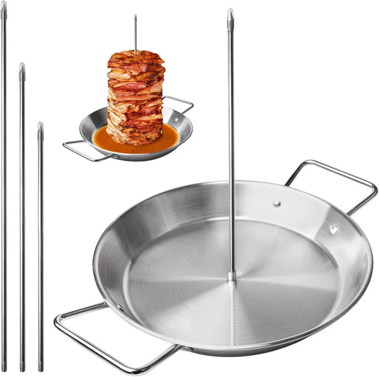 Grillowy szpikulec ze stali nierdzewnej do kebaba i BBQ