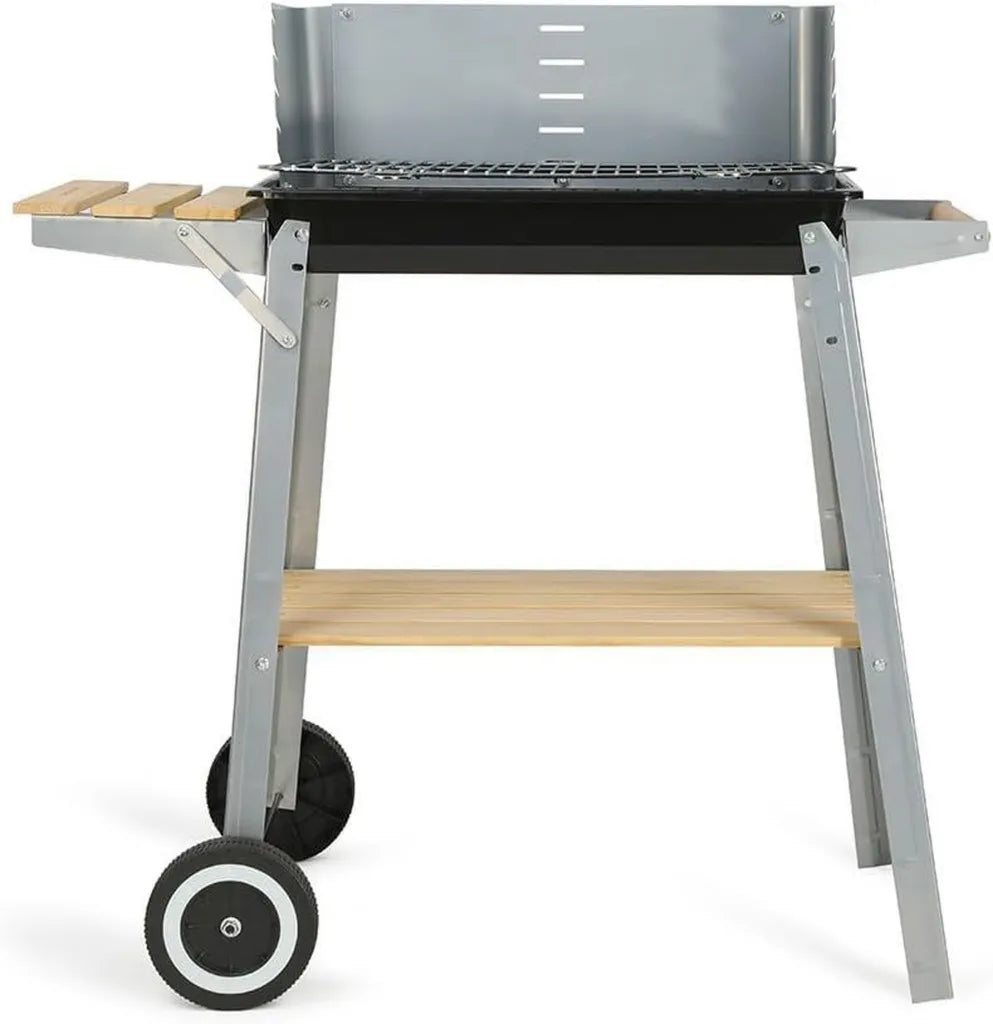 Grill węglowy Livoo 48x28 cm z regulacją