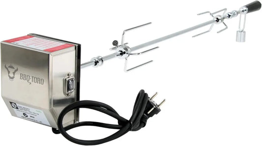 Zestaw do Grilla BBQ-Toro, Rożen 90 cm z Silnikiem 220V, Stal Nierdzewna