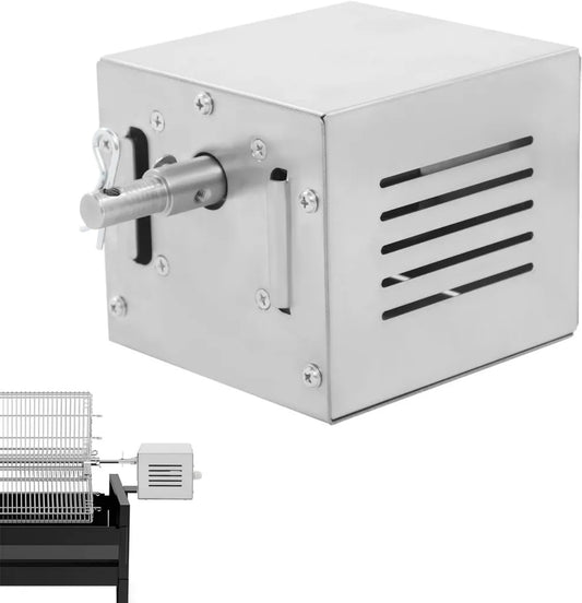 Elektryczny silnik rożna do grilla ze stali nierdzewnej 25W, 220V