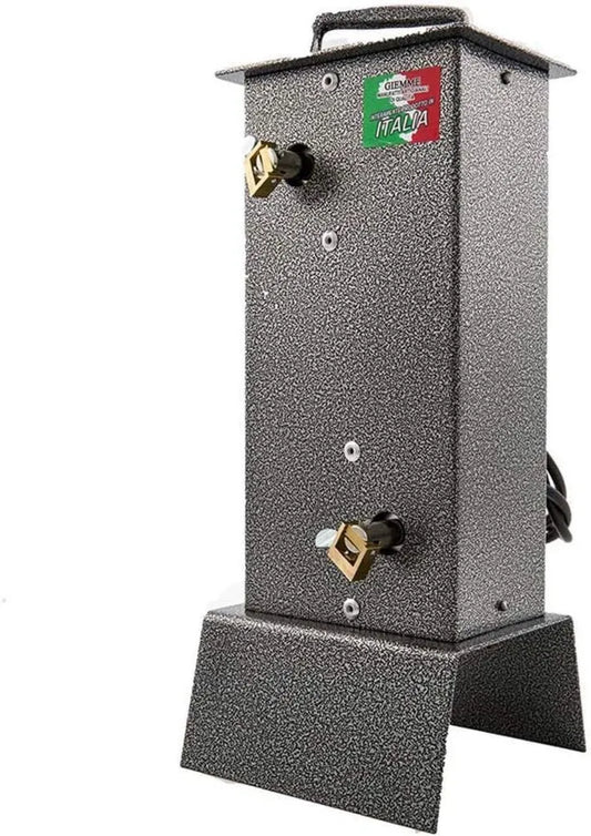 Elektryczny rożen do kominka i grilla, 10 W, 12 kg, 2 szpikulce, 4 widelce ze stali nierdzewnej