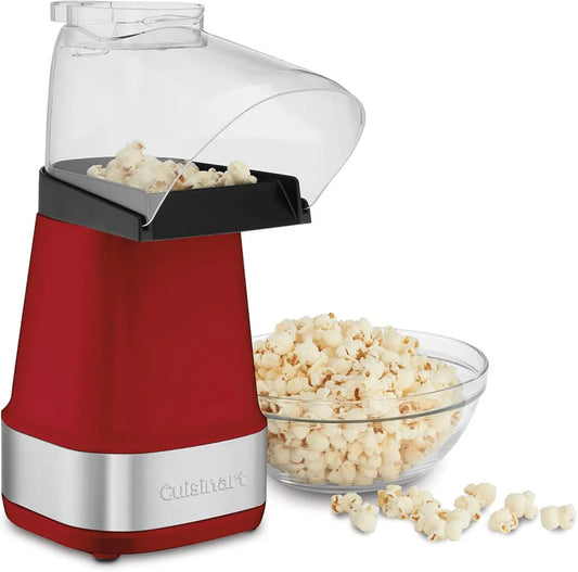 Czerwona maszyna do popcornu Cuisinart EasyPop na gorące powietrze