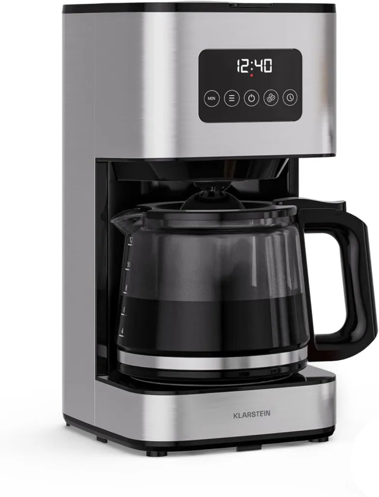 Klarstein Verosteel Ekspres do Kawy 1,5L z LCD i Anti-Drip