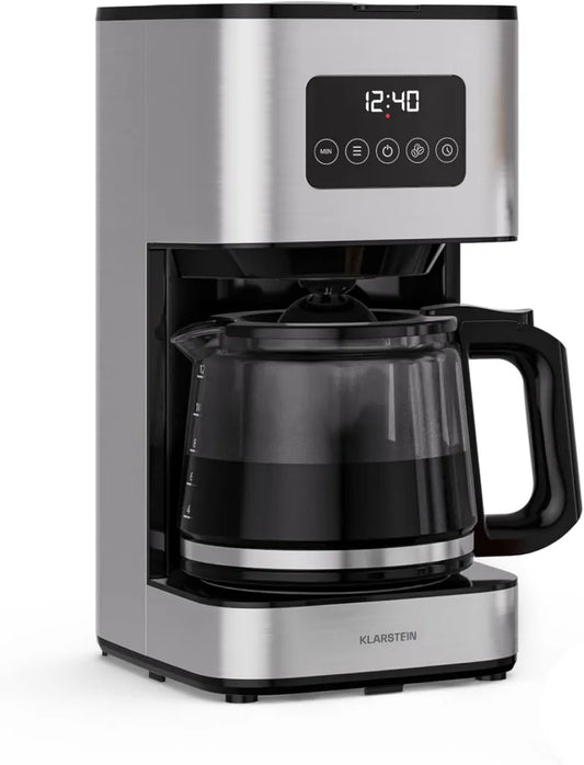 Klarstein Verosteel Ekspres do Kawy 1,5L z LCD i Anti-Drip