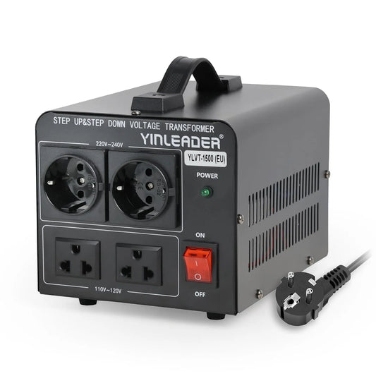 Przetwornica DC-AC i konwerter napięcia, 1500 VA, 230 V, 110 V