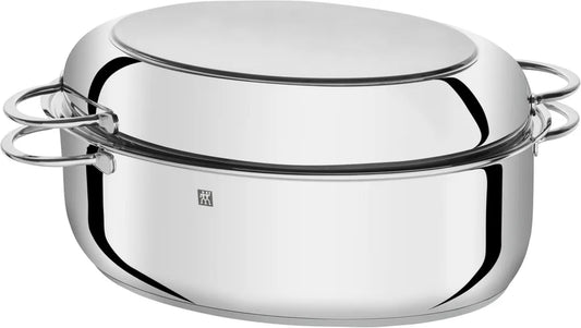 ZWILLING Garnek z Pokrywką, Do Indukcji, Stal Nierdzewna, 8,5L, Plus