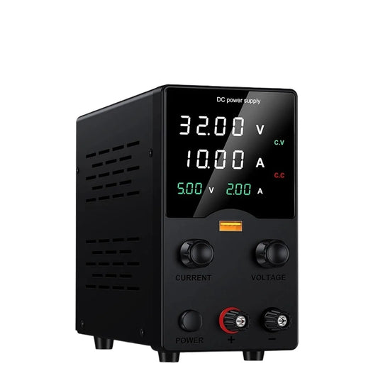 USB GA3010H Regulowany zasilacz laboratoryjny DC i zasilacz stołowy, 0-30V, 0-10A, do testów elektroniki i napraw