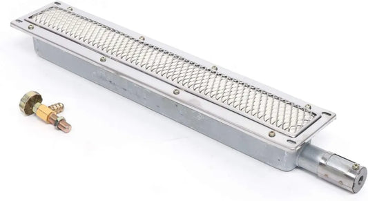 Gazowy grill z bocznym palnikiem podczerwonym i ceramicznym ogrzewaniem ze stali nierdzewnej