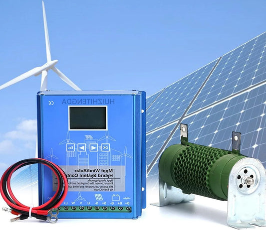 automatyczny 12 V/24 V/48 V do off-Grid, monitora LCD, Wind Solar hybrydowy regulator ładowania MPPT