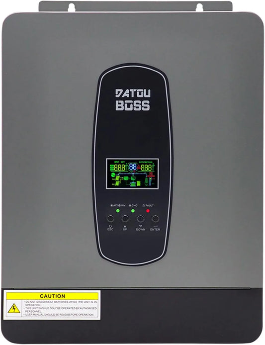 Hybrydowy falownik solarny i falownik z regulatorem MPPT, 3000w, 24v, 220v, 230v, zasilanie słoneczne, czysta fala sinusoidalna