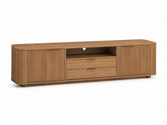 Szafka RTV z drewna dębowego 180 cm