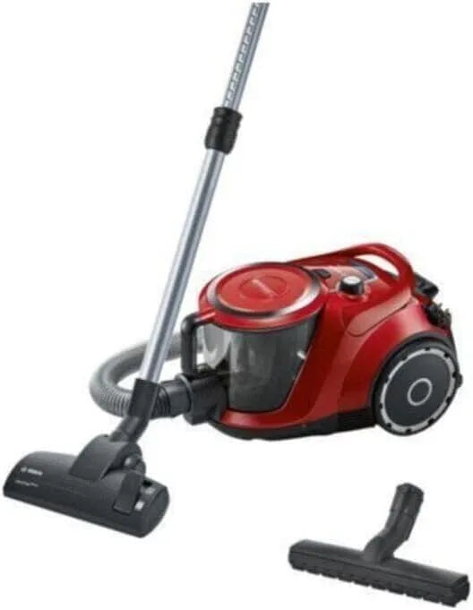 Bosch BGC41Q69 Odkurzacz: cicha praca, 10 m, 70 dB, czerwony