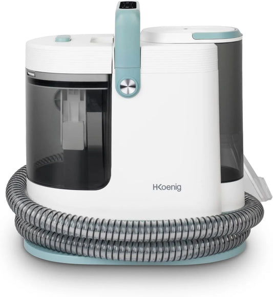 H.Koenig TWT99 do czyszczenia sofy z ciepłą wodą, funkcja podgrzewania, 1600 ml, 1250 ml, 1700 W, do prac samochodowych