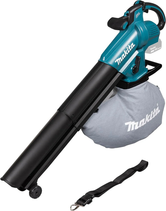 Makita Dmuchawa do liści przyspieszająca porządkowanie alejek, podjazdów i trawnika: 116 cm, czarny