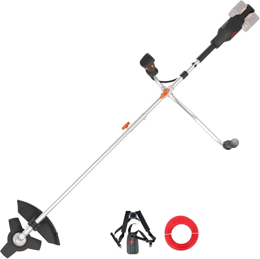 WORX WG084E.9 kosa akumulatorowa 40 V: akumulatorowy, silnik bezszczotkowy, kompaktowa konstrukcja, zasilanie akumulatorowe, 38 cm, 25,5 cm