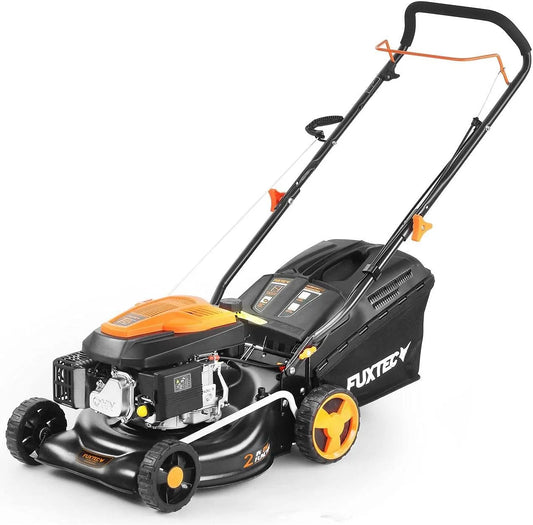 FUXTEC 2w1 FX-RM4346ECO Kosiarka: 5 poziomów, 42 cm, 70 mm