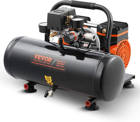 VEVOR Kompresor powietrza, CFM, lekka konstrukcja, 8 l, 81 dB, 860 W, do prac samochodowych