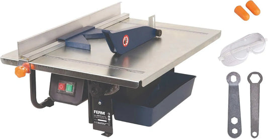 Przecinarka do płytek 900 W – ze stali nierdzewnej, 200 mm, do obróbki metalu, czarny