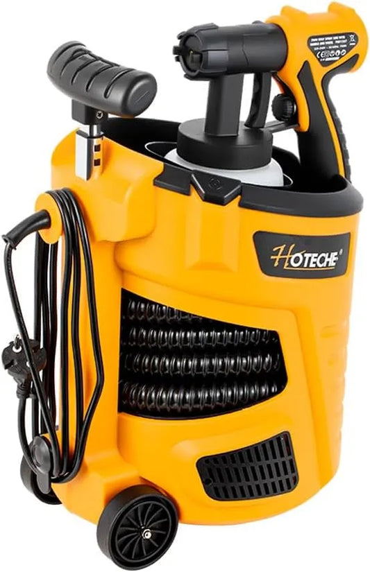 Hoteche Elektryczny Pistolet natryskowy do równomiernego nanoszenia farby na większe powierzchnie 700 W HVLP, 2,5 mm, 3 m, 800ML, 1000 ml