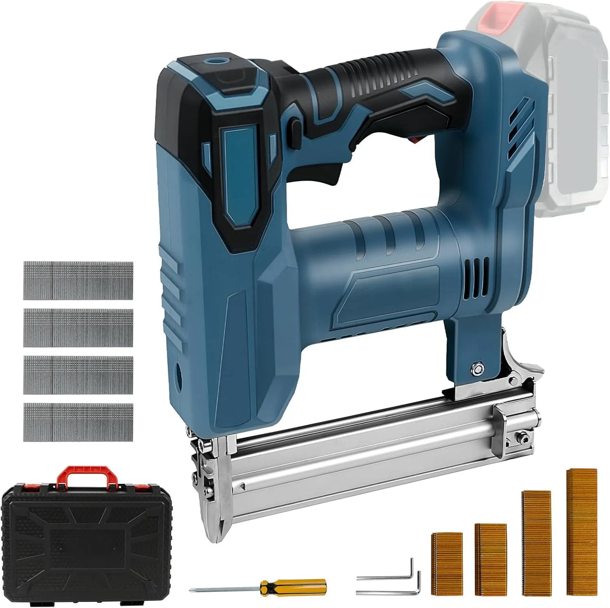 Makita 18 Gwoździarka i zszywacz elektryczny, zasilanie akumulatorowe, 2 w 1, 18 V