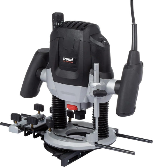 Trend 2100W Frezarka wgłębna 12 mm ze zmienną prędkością 230 – T7EK, 50 mm, 230 V