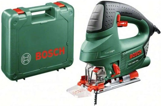 Bosch Home And Garden Pst 900 Pel Wyrzynarka do precyzyjnych cięć krzywoliniowych i wykonywania wycięć – 50 × 50 × 28 cm, 44 kg, czarny