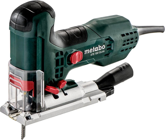 Metabo Ste 100 Quick Wyrzynarka do precyzyjnych cięć krzywoliniowych i wykonywania wycięć – 100 mm