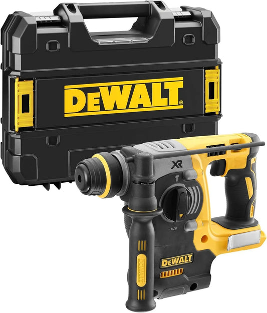 DeWalt Młotowiertarka do wiercenia udarowego i dłutowania w twardych materiałach – 15.75 × 11.81 × 7.87 cm, czarny