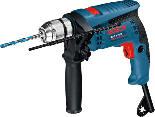 Bosch GSB 13 Wiertarka udarowa – do użytku profesjonalnego, 230 V, 600 W